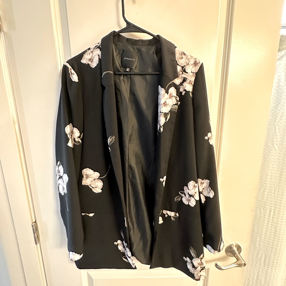 Floral Blazer